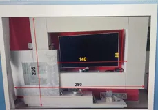 Итальянская стенка для салона в разобранном состоянии, как новая