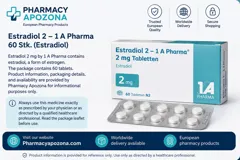 Estradiol 2 мг от 1 A Pharma — информация и доступность